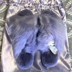 Savage X Fenty Lavender Slippers Size Medium 8/9